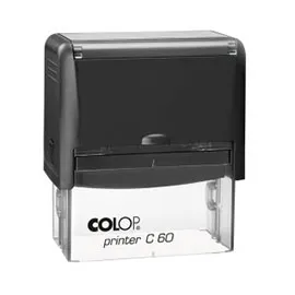 Большой прямоугольный штамп Colop Printer C60 для объемного текста