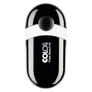 Темно-синий корпус мобильной печати Trodat 9342