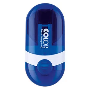 Темно-синий корпус мобильной печати Trodat 9342