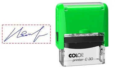 Реквизитный штамп Colop Printer C30 заказать
