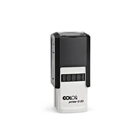Малый квадратный штамп Colop Printer Q20 для подписей и эмблем